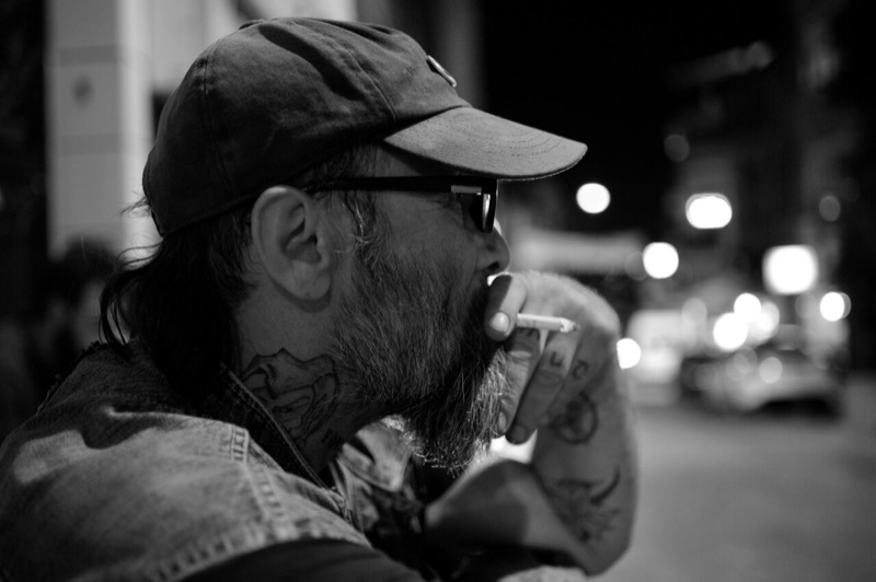 Smoking Man, Istanbul, Turkey